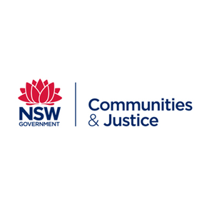 NSW Department of Communities and Justice logo